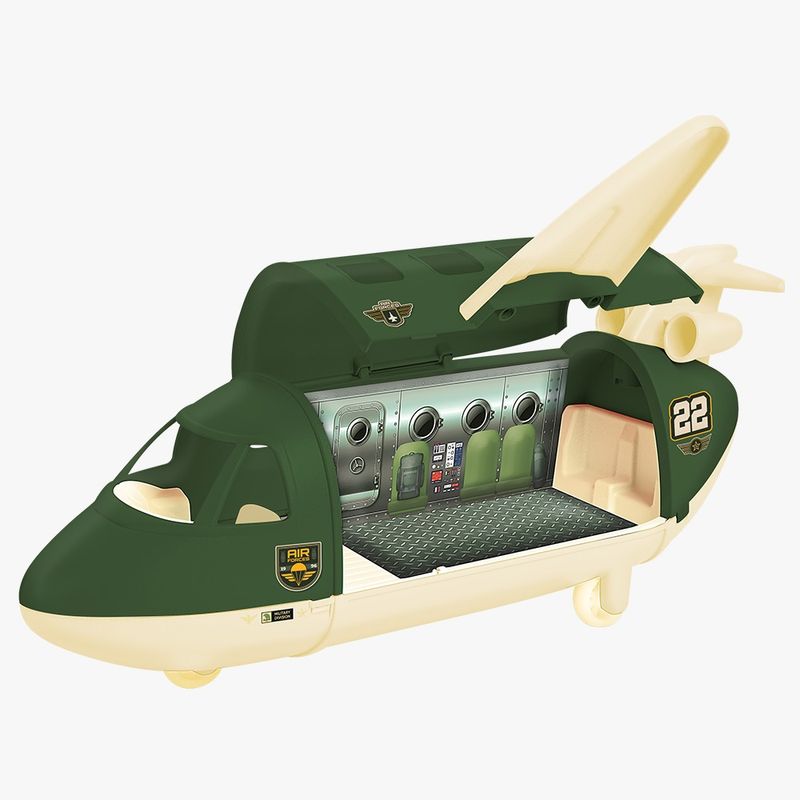 Playset---Aviao-Militar---Force-Warfare---Samba-Toys--1