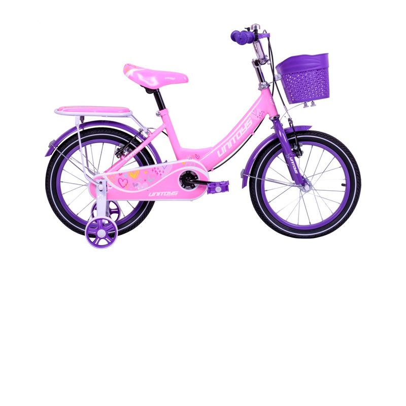 Bicicleta-Infantil---Love---Rosa---Aro-16---UniToys-1