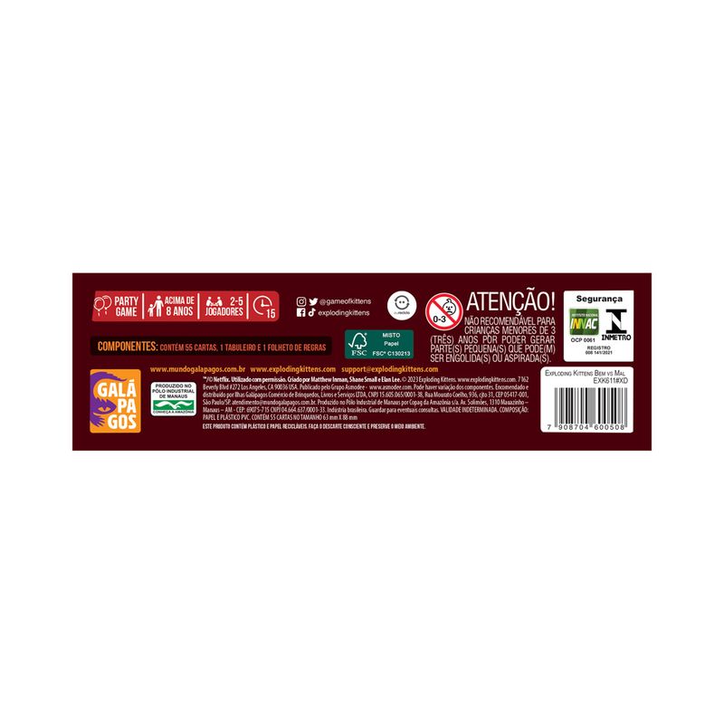 Jogo-De-Cartas---Exploding-Kittens--Bem-vs-Mal---De-2-a-5-Jogadores---Galapagos-4
