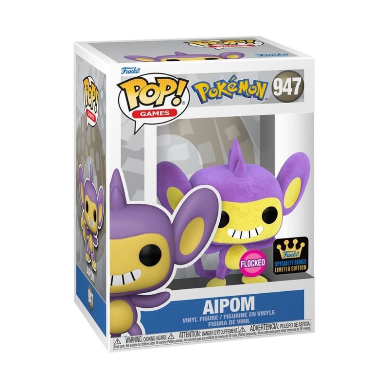 Figura-de-Acao---Funko-Pop---Games---Pokemon---Aipomfl---Candide-2