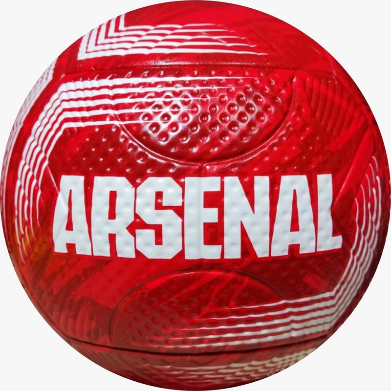 Bola-De-Futebol---Arsenal---PVC---Vermelho---Futebol---Magia-0