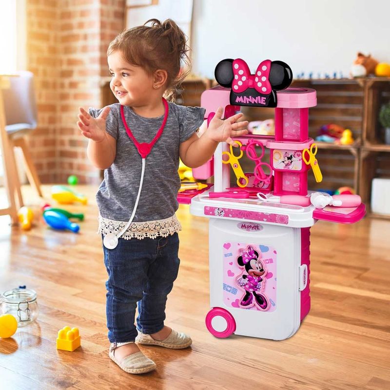 Maleta-de-Viagem---Minnie---Medico---Play-set---3-em-1---Multikids-3