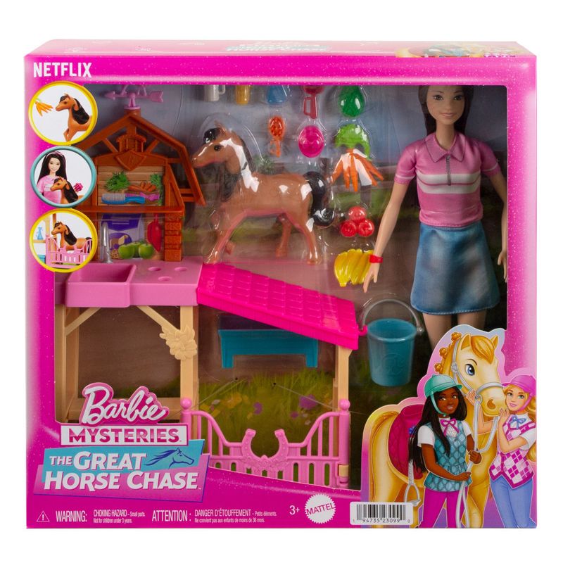 Mini-Playset---Barbie---Cuidado-de-Poneis-com-Renee---Mattel-3