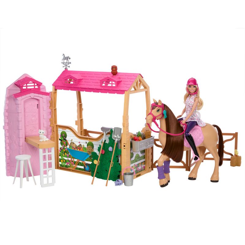 Mini-Playset---Barbie---Estabulo-dos-Sonhos---Mattel-2