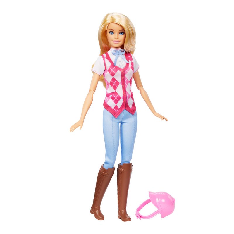 Boneca Articulada - Barbie - Malibu Equitacao - Mattel - Ri Happy