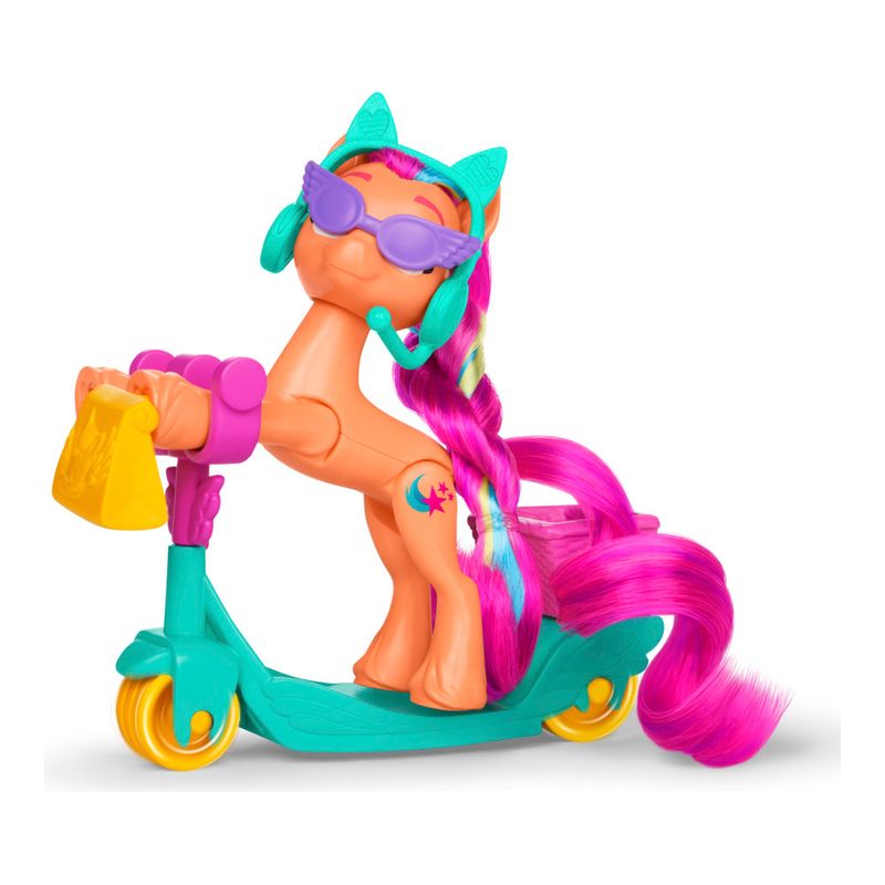 Figura-Articulada---My-Little-Pony---Contos-Incriveis-Passeio-De-Patinete---Sunny-Starscout---Hasbro-4