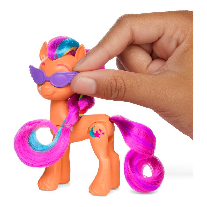 Figura-Articulada---My-Little-Pony---Contos-Incriveis-Passeio-De-Patinete---Sunny-Starscout---Hasbro-6