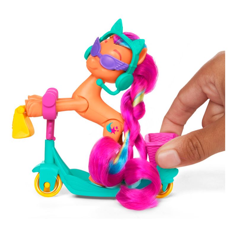 Figura-Articulada---My-Little-Pony---Contos-Incriveis-Passeio-De-Patinete---Sunny-Starscout---Hasbro-8