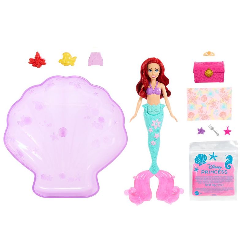 Boneca-com-Acessorios---Disney---Princesa---Ariel---Aventuras-na-Piscina---Mattel--0