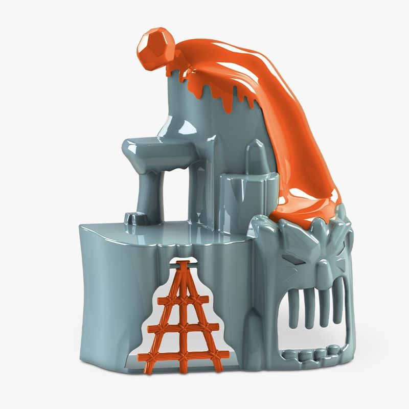 Playset---Vulcao-Em-Erupcao---Moto---Samba-Toys-2