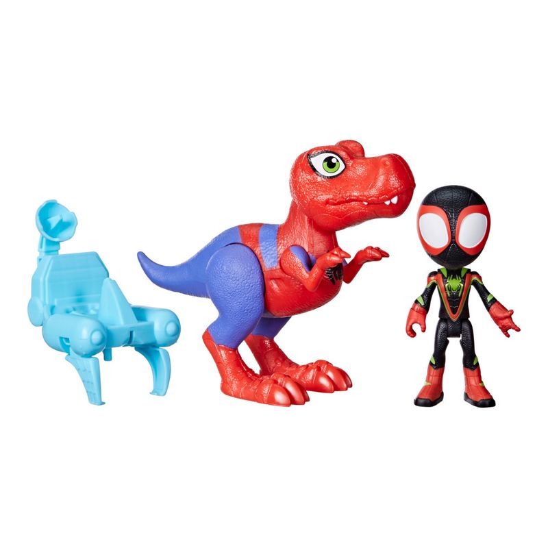 Figuras-Com-Acessorios---Marvel---Spidey---Dino-Webs----Spidey-Rex-e-Miles-Morales---Hasbro-0