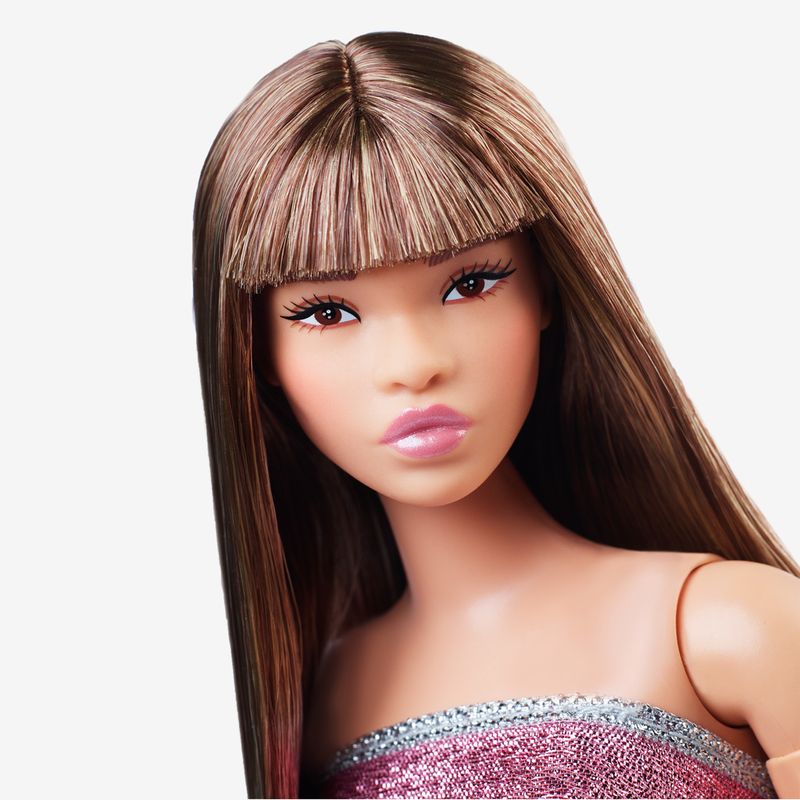 Boneca-Articulada---Barbie---Signature---Looks-Vestido-Rosa---Mattel-3