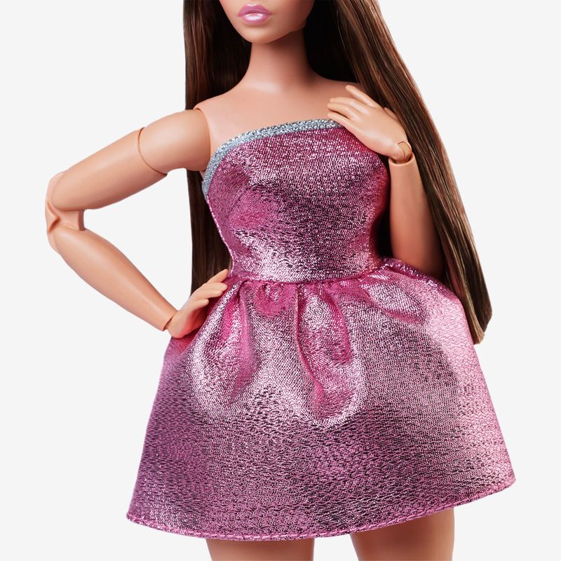 Boneca-Articulada---Barbie---Signature---Looks-Vestido-Rosa---Mattel-5