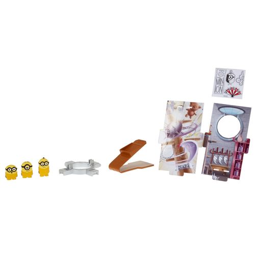 Mini Figura e Acessórios - Splatapult - Brigada Kung - Fu - Minions - Mattel