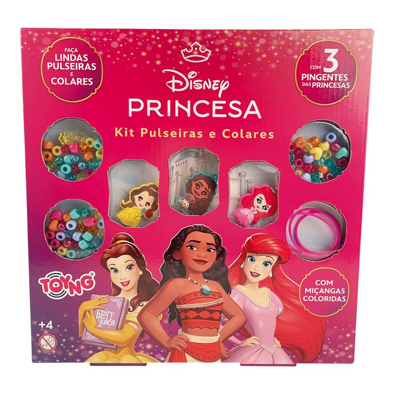 Kit-Colar----Faca-Pulseira-Com-Pingente---Princesas---Disney---Toyng-1