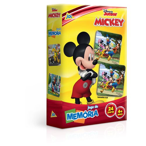 Jogo De Memória - 24 Pares - Disney - Mickey - Toyster