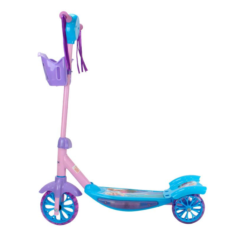 Patinete-3-Rodas-Com-Cestinha---Frozen---Som-E-Luzes---Bbr-Toys--1