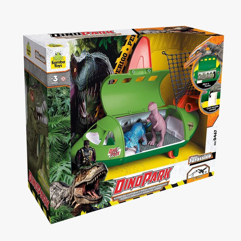 Playset---Dino-Park---Passeio-Jurassico---Aviao---Samba-Toys--0