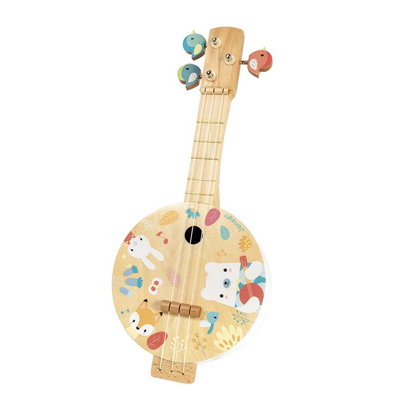 Brinquedo-Musical---Banjo-de-Madeira---Animais-da-Floresta---Janod---Maped-2