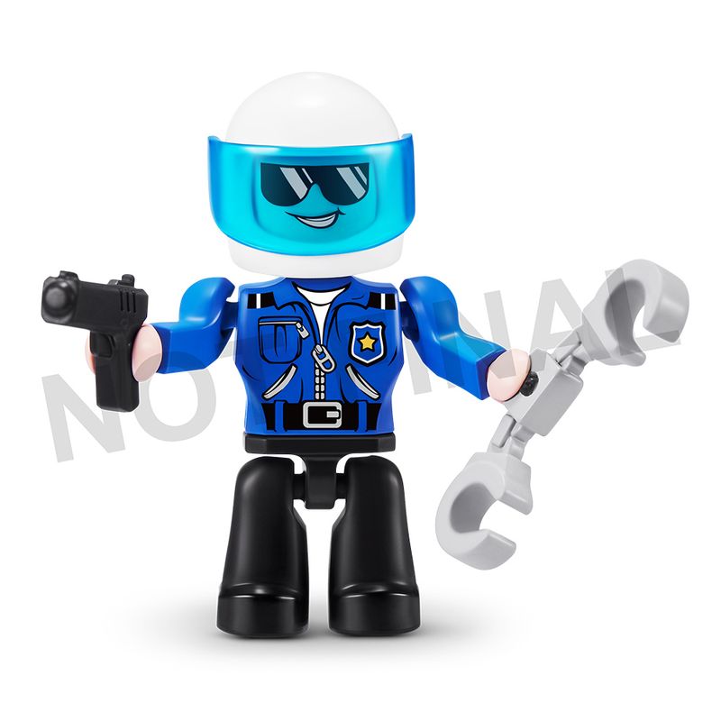 -Blocos-De-Montar---Max---Police-Adventure---Delegacia-De-Policia---318-Pecas---Candide-2