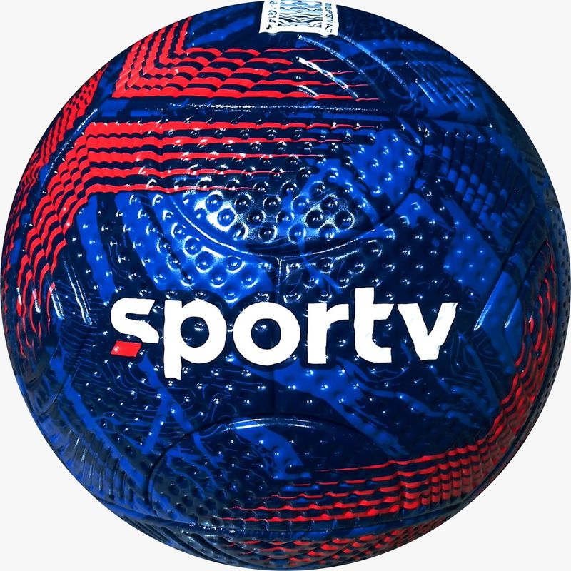 Bola-De-Futebol---Sportv---N-5---Pvc---Azul--E-Vermelha---Futebol-E-Magia-0