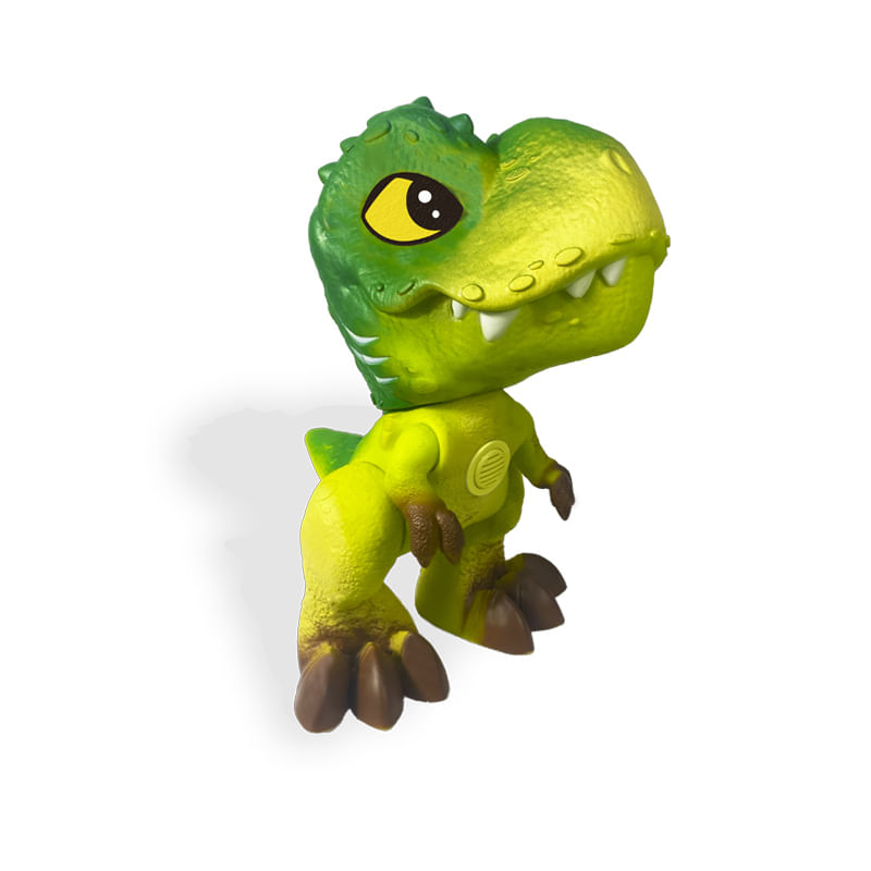 Figura-De-Acao---Jurassic-World---Baby-Dinos---T-Rex---Verde---Pupee-0