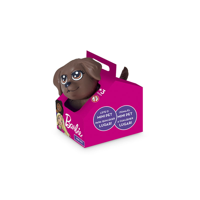 Figura-Articulada---Barbie---Mini-Pets-Da-Barbie---DJ-Na-Casinha---Pupee-2