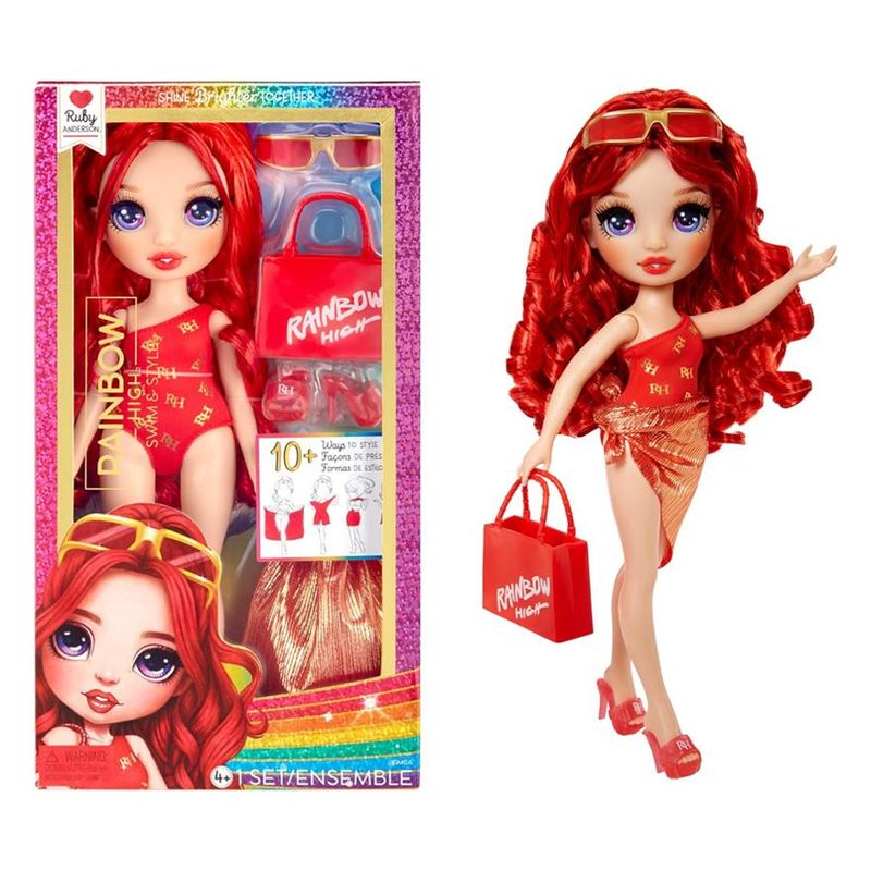 Boneca-Articulada---Rainbow-High---Swim-Style---Fashion-Doll---Ruby---Vermelha---Mga-1