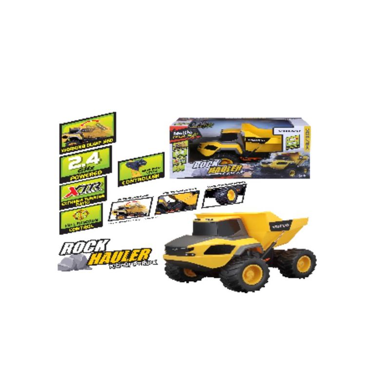Carrinho-De-Controle-Remoto---Maisto-Tech-R-C---Volvo-A25-Hauler----Vermelho---Maisto-4