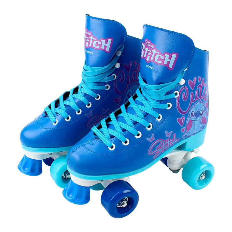 Patins---Retro---4-Rodas---Stitch----Disney---Azul---Bbr-Toys-2