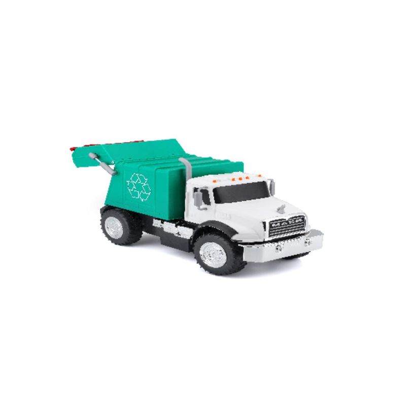 Carrinho-De-Controle-Remoto---Maquinas-De-Trabalho---Mack-Caminhao-De-Lixo---Maisto-7