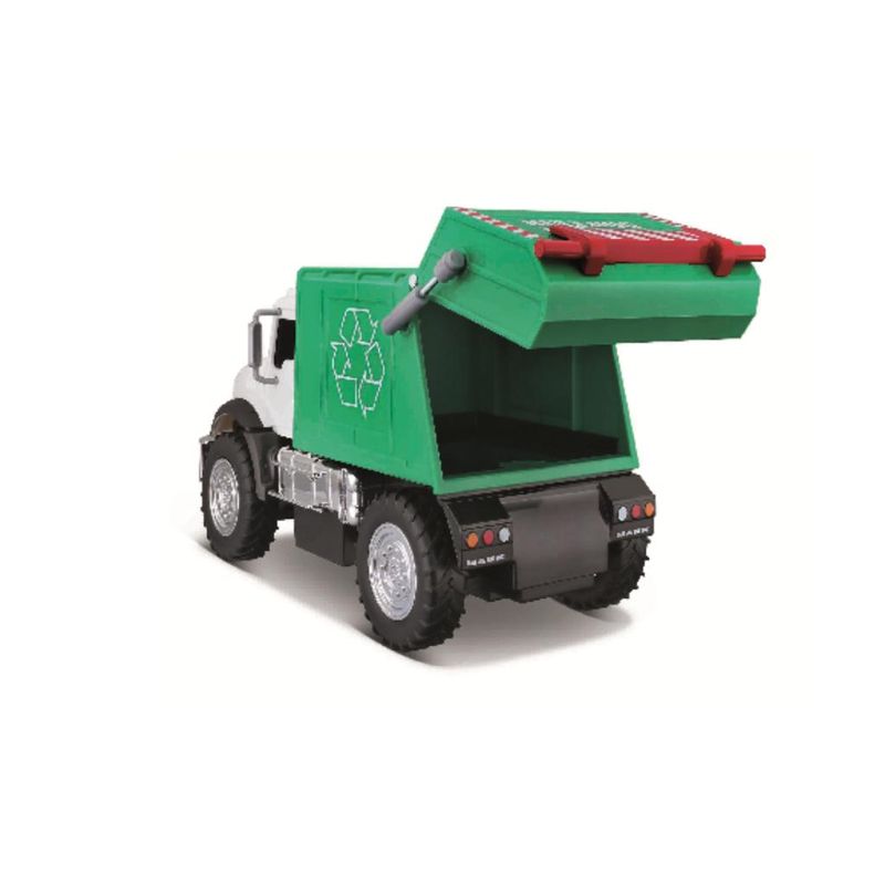 Carrinho-De-Controle-Remoto---Maquinas-De-Trabalho---Mack-Caminhao-De-Lixo---Maisto-8