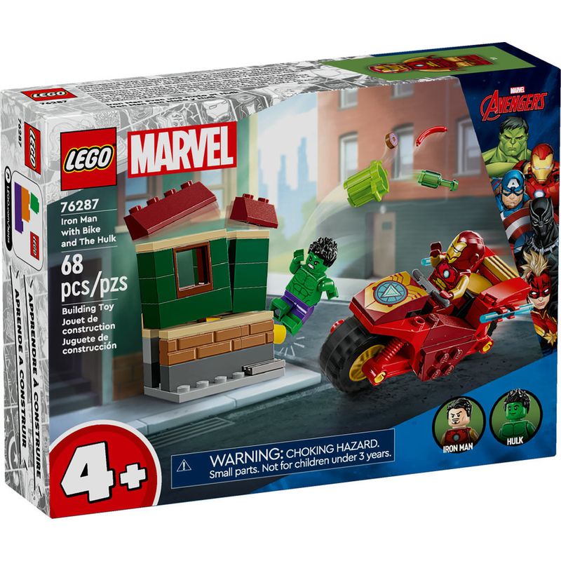 LEGO---Super-Heroes-Marvel---Homem-de-Ferro-com-Motocicleta-e-o-Hulk---76287-0