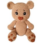 Animais-de-Pelucia---Urso---Marrom---Amigu-Amigurumi-0