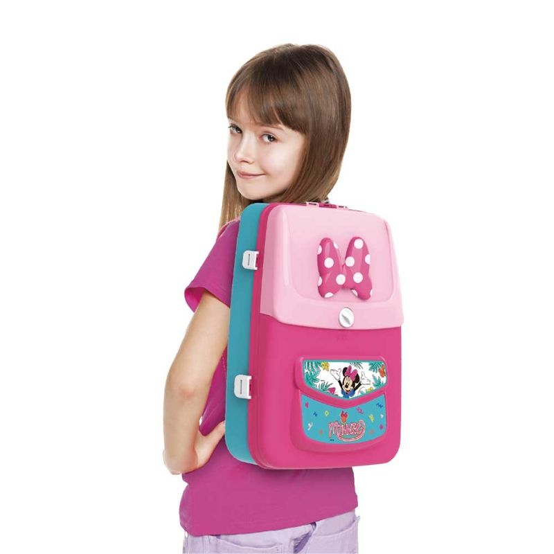 Mochila-De-Atividades---Disney---Minnie-Mouse---2-Em-1---Rosa---Multikids-4