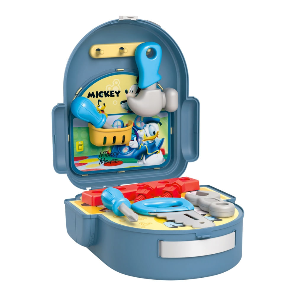 Confira Mochila - Ferramentas - Mickey - Disney - Multikids