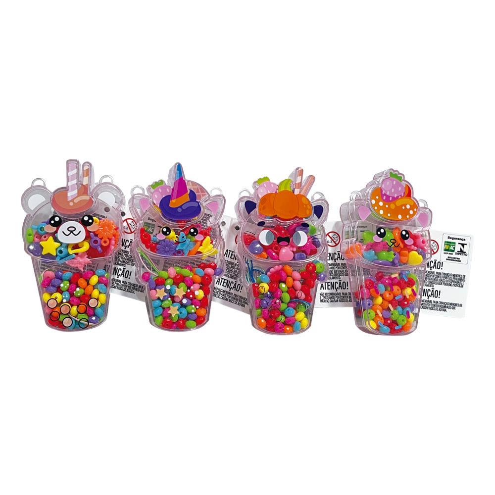 Confira Conjunto Miçangas - Animais Sundae - Modelos Unitários