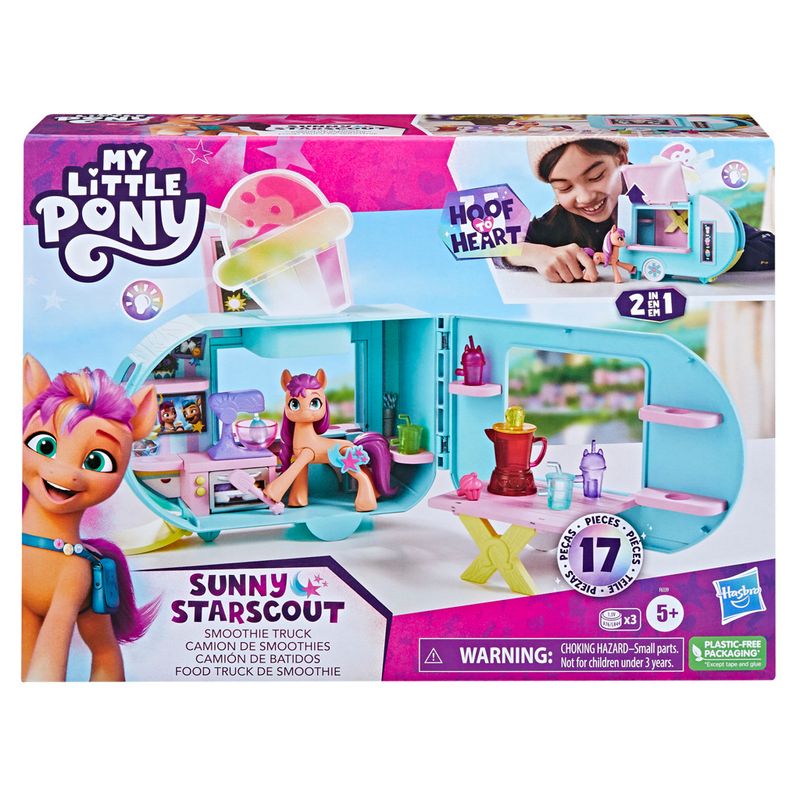 Mini-Figura-e-Acessorios---My-Little-Pony---Food-Truck-de-Smoothie---Hasbro-1