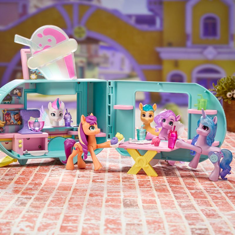 Mini-Figura-e-Acessorios---My-Little-Pony---Food-Truck-de-Smoothie---Hasbro-5