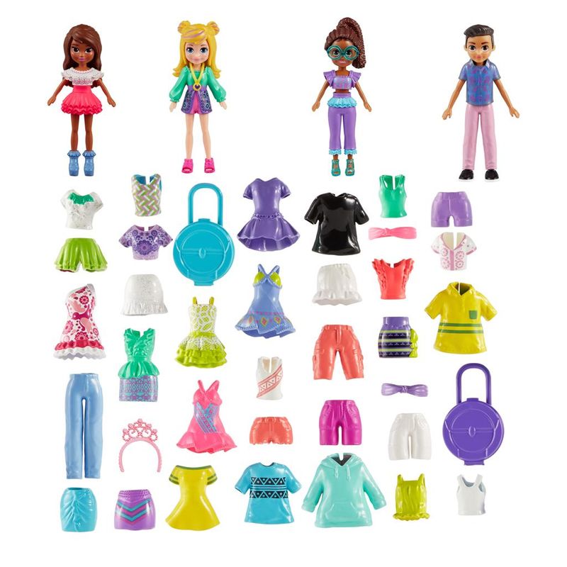 Mini-Bonecas-Com-Acessorios---Polly-Pocket---Moditas-Aventuras-No-Rio---Bonecas-Surpresa---Mattel-1