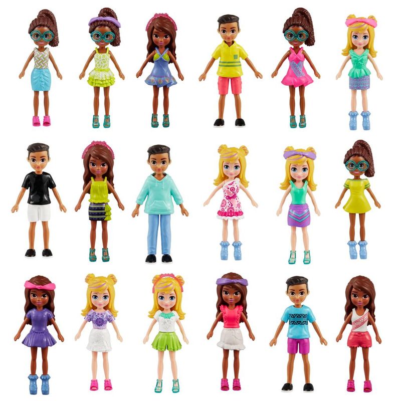 Mini-Bonecas-Com-Acessorios---Polly-Pocket---Moditas-Aventuras-No-Rio---Bonecas-Surpresa---Mattel-2