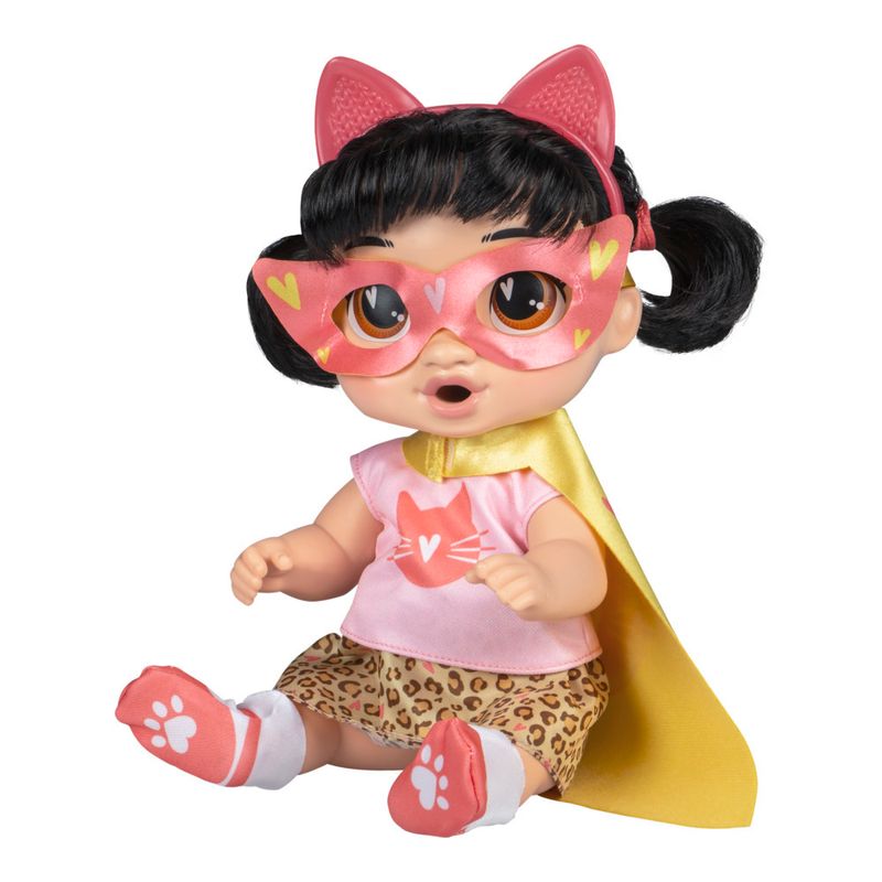 Boneca Bebe Baby Alive Minha Melhor Amiga Katie Kat Hasbro