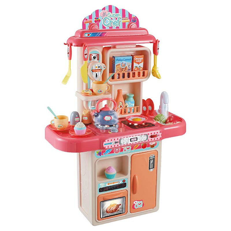 Conjunto-de-Acessorios---Jogo-de-Cozinha---Infantil-Com-Mecanismo---Shiny-Toys-0