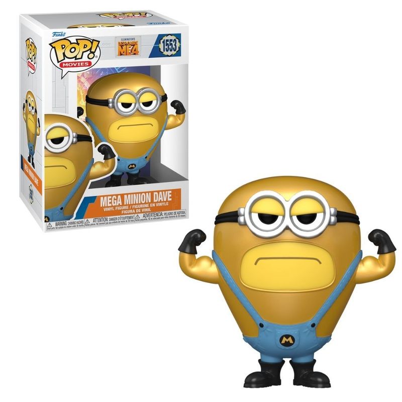 Figura-De-Vinil---Funko---POP-Movies---Meu-Malvado-Favorito-4---Mega-Minion-Dave---Candide-2