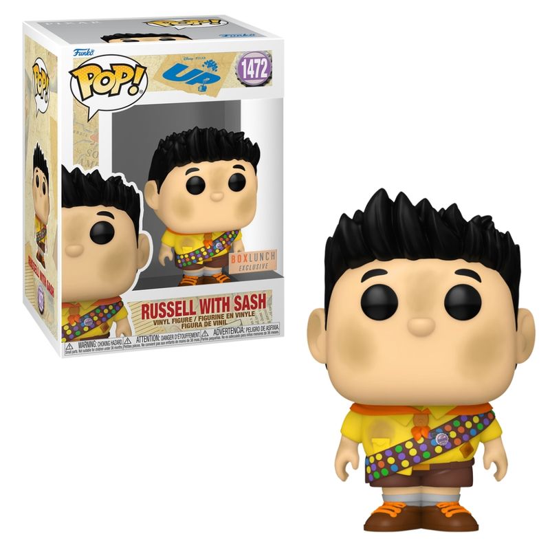 Boneco-De-Vinil---Disney---Funko---POP---UP---Russell-With-Sash---Candide-0