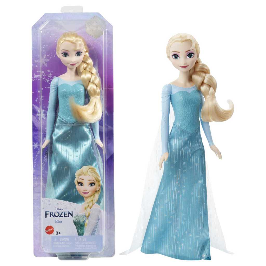 Boneca Articulada - Disney - Frozen I e II - Elsa e Anna - Surpresa - Mattel