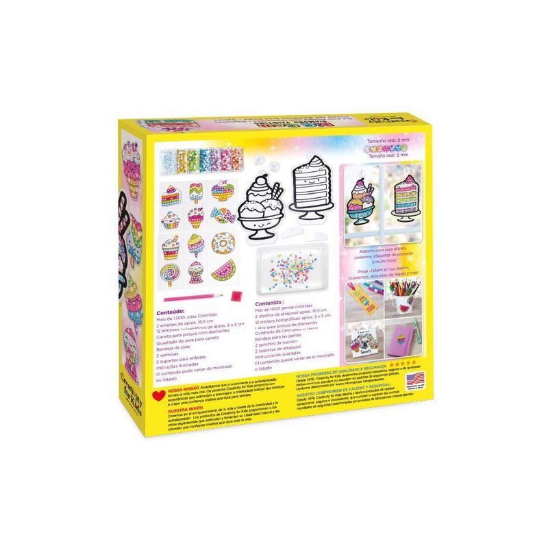 Kit-Pintura---Big-gem---Diamantes-Painting-Sweets---Creativity-For-Kids---Faber-Castell--1