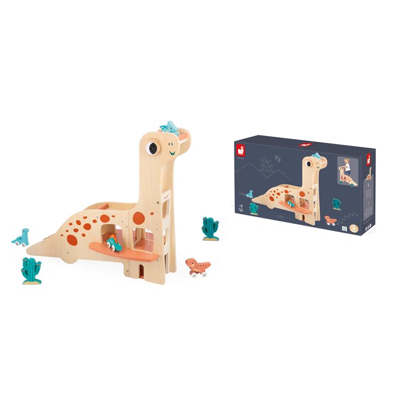 Brinquedo-Primeira-Infancia----Super-Garagem-Dino-Com-Dinocars---Janod-2