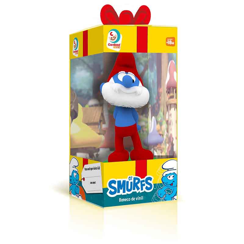 Boneco-de-Vinil---Papai-Smurf---Os-Smurfs---Cardoso-1