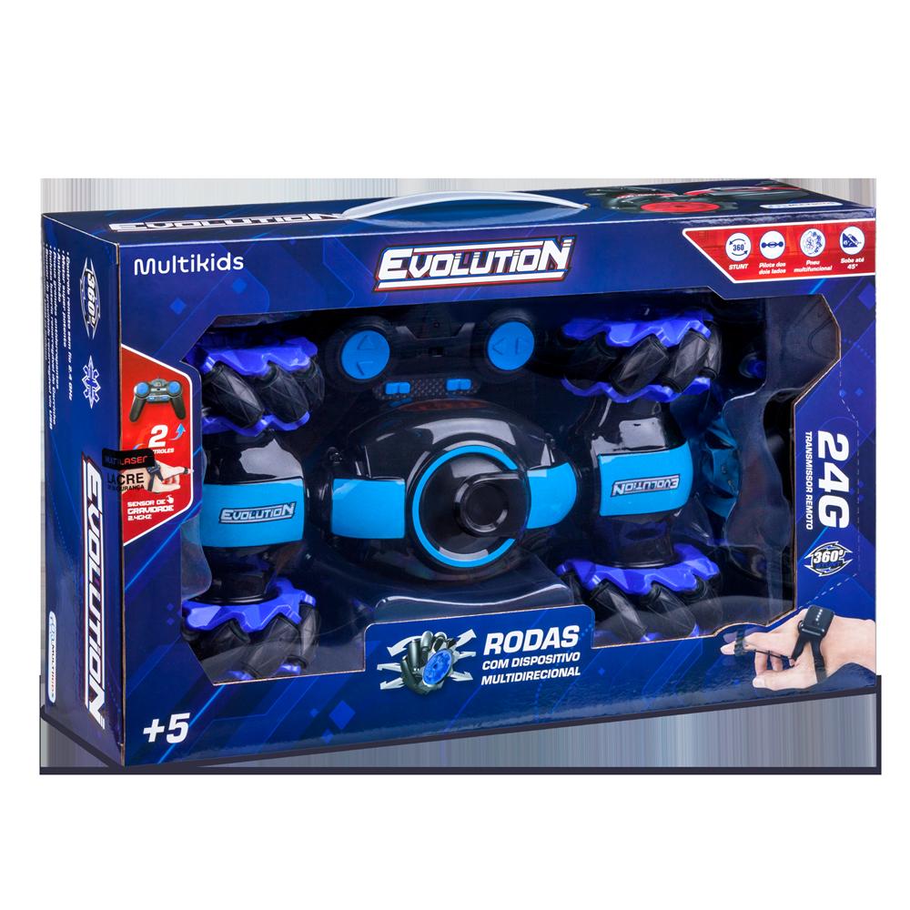 Confira Carrinho de Controle Remoto - Evolution Torsional - Azul
